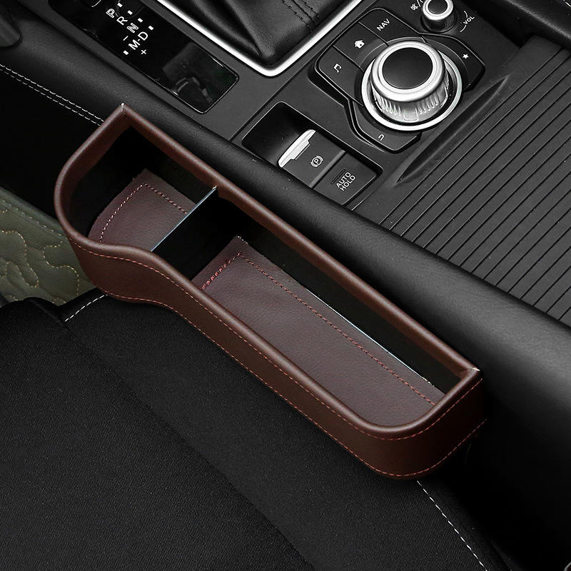 CarClean PU Leather Car Seat Side Gap Filler Organizer Cup Holder for Land Rover Range Rover | Auto